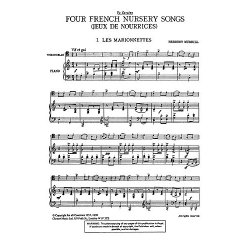 Herbert Murrill: Four French Nursery Songs For Cello And Piano