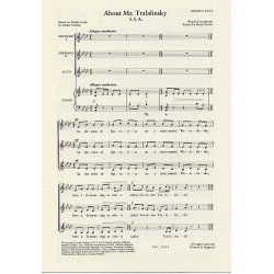 Witold Lutoslawski: About Mr Tralalinski Chorus Part