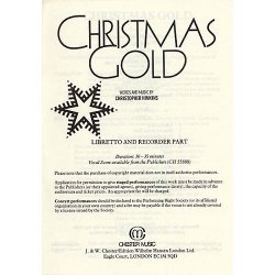 Hinkins, C. Christmas Gold Libretto and Recorder Part (1-9 Copies)