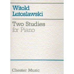 Witold Lutoslawski: Two Studies For Piano