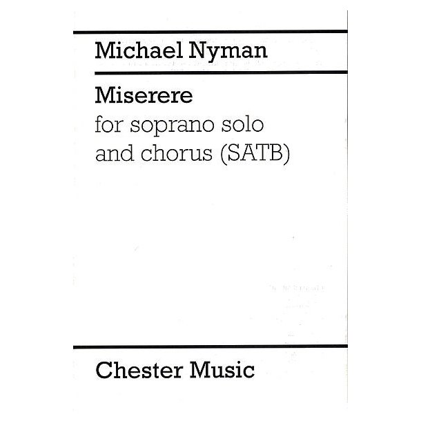 Michael Nyman: Miserere