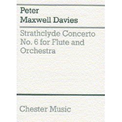 Peter Maxwell Davies: Strathclyde Concerto No. 6 (Miniature Score)