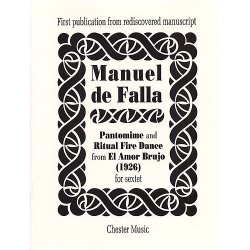 Manuel De Falla: Pantomime And Ritual Fire Dance (Score)
