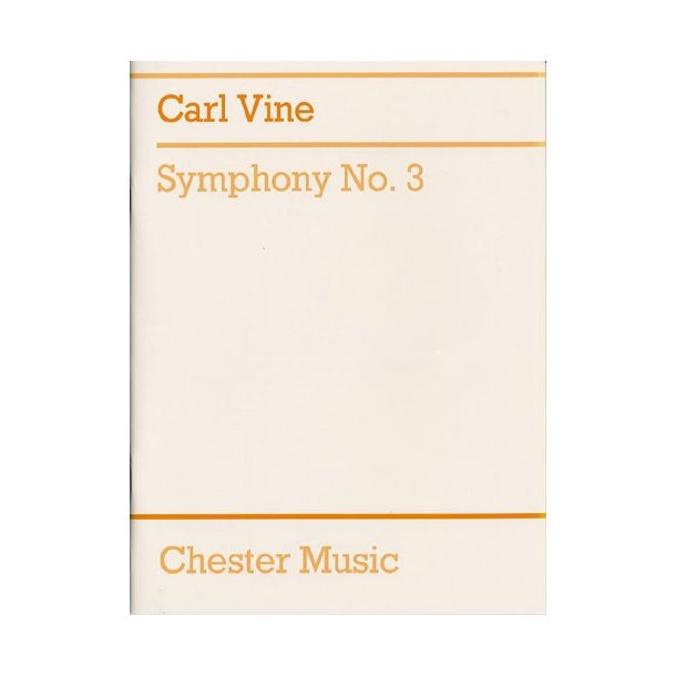 Carl Vine: Symphony No.3 (Full Score)