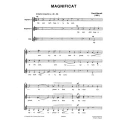Carol Barratt: Magnificat And Nunc Dimittis (SSA)