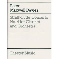 Peter Maxwell Davies: Strathclyde Concerto No. 4 (Clarinet Part)