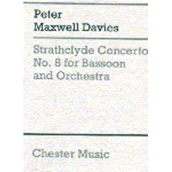 Peter Maxwell Davies: Strathclyde Concerto No. 8 (Miniature Score)