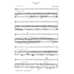 Anthony Payne: Adlestrop for Soprano and Piano (A4 Score)