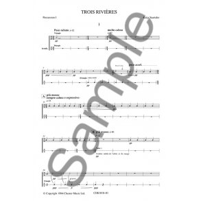 Kaija Saariaho: Trois Rivieres (Parts)
