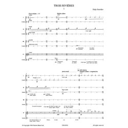 Kaija Saariaho: Trois Rivieres (Score)
