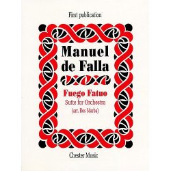 De Falla: Fuego Fatuo  Suite For Orchestra (Full Score)