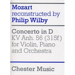W.A. Mozart: Concerto in D KV Anh.56, reconstructed by Philip Wilby