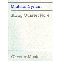 Michael Nyman: String Quartet No. 4 (Score)