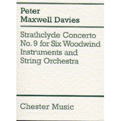 Peter Maxwell Davies: Strathclyde Concerto No. 9 (Miniature Score)