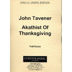 John Tavener: Akathist Of Thanksgiving