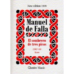 Manuel De Falla: El Sombrero De Tres Picos (Score)