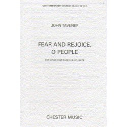 John Tavener: Fear And Rejoice, O People