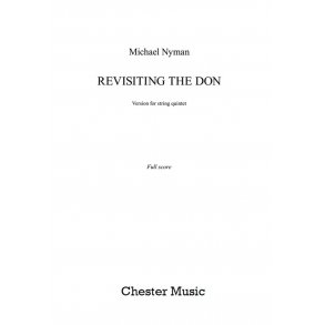 Michael Nyman: Revisiting The Don - String Quintet (Score)