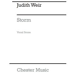 Judith Weir: Storm (Vocal Score)