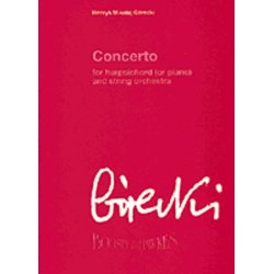 Gorecki: Concerto For Harpsichord (or Piano) And String Orchestra