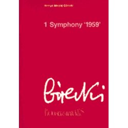 Henryk Gorecki: Symphony No.1 '1959'  (Study Score)