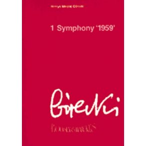 Henryk Gorecki: Symphony No.1 '1959'  (Study Score)