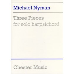 Michael Nyman: Three Pieces For Solo Harpsichord