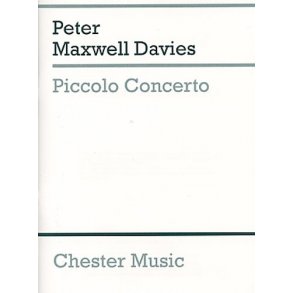 Peter Maxwell Davies: Piccolo Concerto (Study Score)