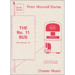 Maxwell Davies: No 11 Bus Piano Score