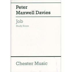 Peter Maxwell Davies: Job (Study Score)