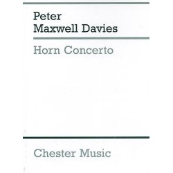 Peter Maxwell Davies: Horn Concerto (Study Score)
