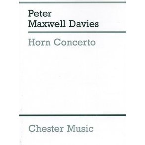 Peter Maxwell Davies: Horn Concerto (Study Score)