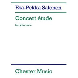 Esa-Pekka Salonen: Concert Etude For Solo Horn (Score)