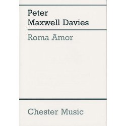 Peter Maxwell Davies: Roma, Amor, Labyrinthos (Study Score)