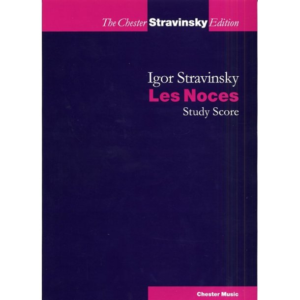 Igor Stravinsky: Les Noces (Study Score)