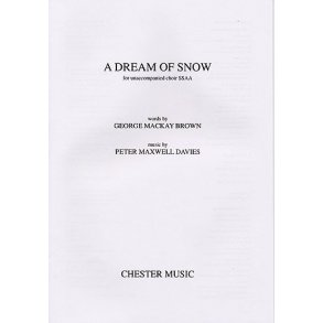 Peter Maxwell Davies: A Dream of Snow