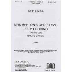 John Harle: Mrs Beeton's Christmas Plum Pudding