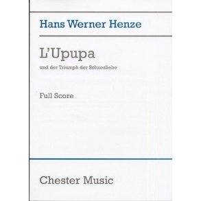 Hans Werner Henze: L'Upupa Und Der Triumphe Der Sohnesliebe (Score)