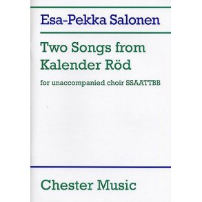 Esa-Pekka Salonen: Two Songs From Kalender Röd