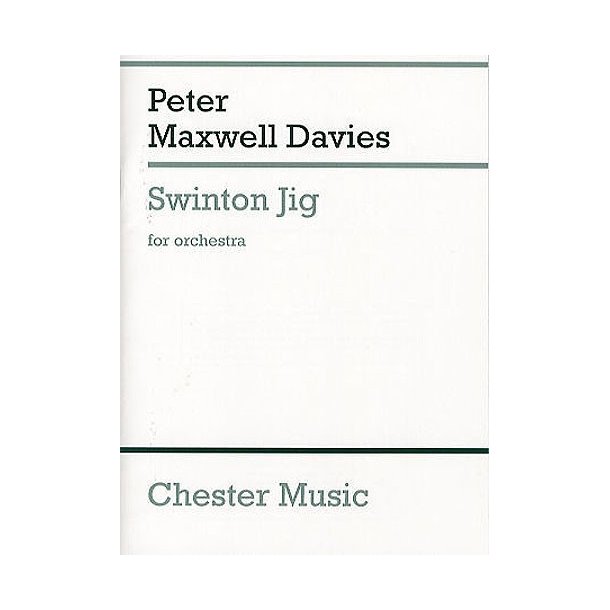 Maxwell Davies Swinton Jig (Mini Score)
