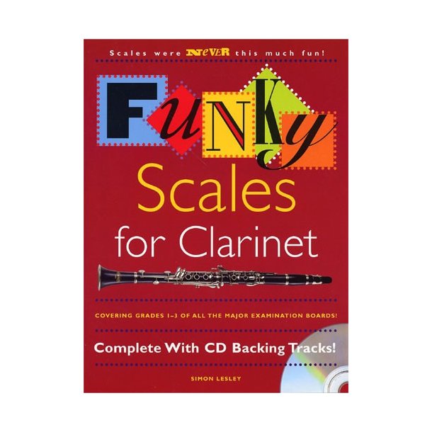Funky Scales For Clarinet Grades 1-3