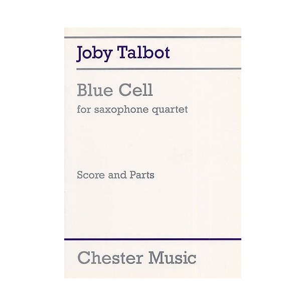 Joby Talbot: Blue Cell (Score)