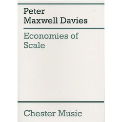Peter Maxwell Davies: Economies Of Scale (Score)