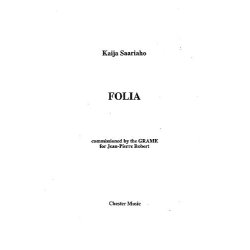 Kaija Saariaho: Folia (Performing Score)