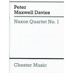 Peter Maxwell Davies: Naxos Quartet No.1 (Score)