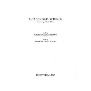 Peter Maxwell Davies: A Calendar Of Kings (SSAA)