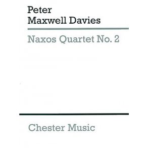 Peter Maxwell Davies: Naxos Quartet No.2 (Score)