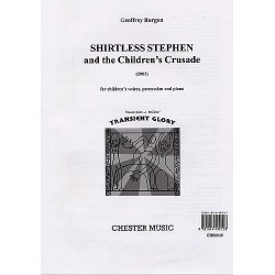 Geoffrey Burgon: Shirtless Stephen And The Children's Crusade (Score/Vocal Score)