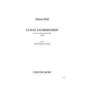 Simon Holt: Lunas Zauberschein (Mezzo-Soprano/Bass Flute)