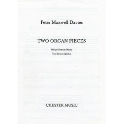 Peter Maxwell Davies: Two Organ Pieces